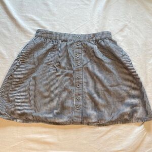 Mossimo Supply Co Striped Mini Skirt